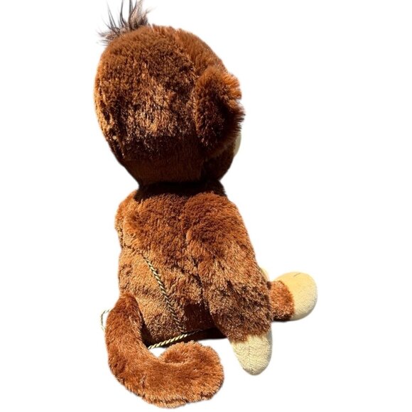Build A Bear Smile Monkey Chimp Plush Stuffed Security Support Pet Toy - Picture 5 of 16
